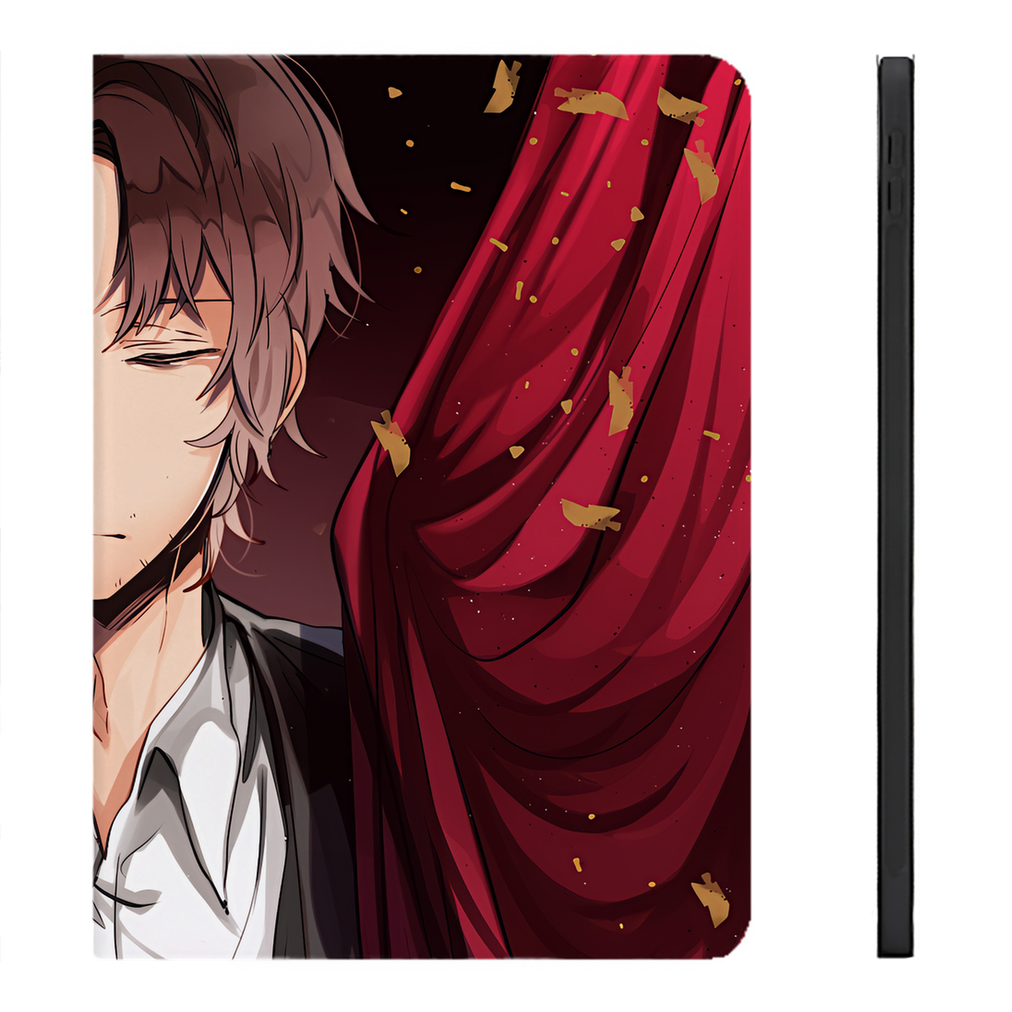 （画像用） 文豪ストレイドッグス Bungo Stray Dogs IPadケース ペンホルダー付き ブックスタイルデザイン
